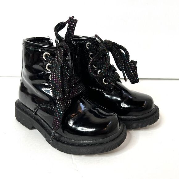 Thereaboots Other - Thereaboots Black Patent Leather Ankle Bootie